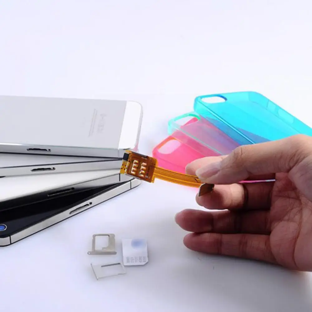 

Адаптер на две sim-карты Micro Sim конверсионная Sim-карта Универсальная для 4 поколения чип Iphone5 для E7t2