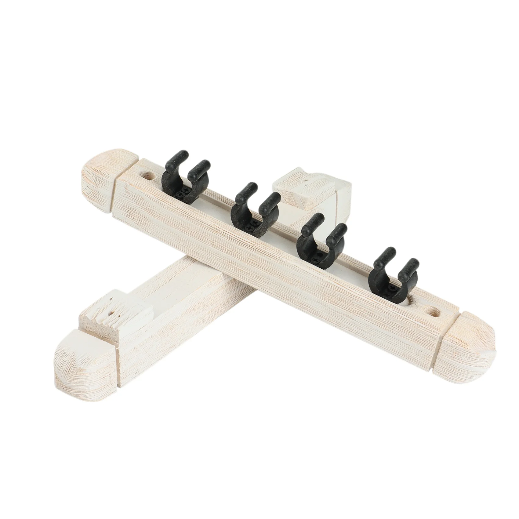 

4 Pool Cue Rack, Billiard Stick Holder Wall Mount, Pool Table Rods Clip,Billiard Accessories