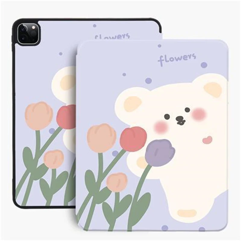 Магнитный чехол с держателем для карандашей iPad Pro 12 9 11 2020 умный дюймов 2017 2015 A1584 A1652