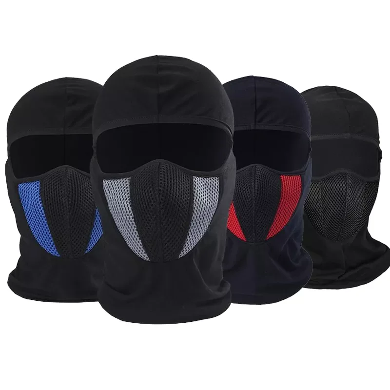 

Balaclava Motorcycle Full Face Mask Motorbike Mask Motocross Helmet Hood Moto Riding Neck Face Hood Moto Accessories