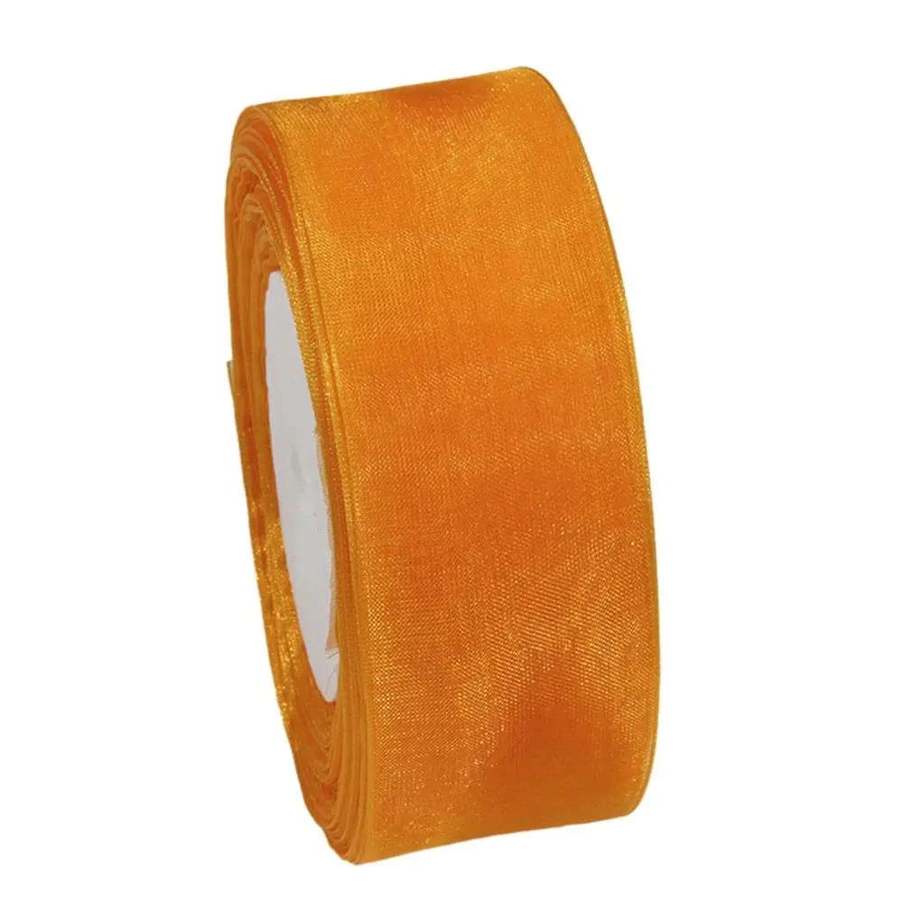 Прозрачная шифоновая лента 45 м * 2 см для поделок своими руками рождественские