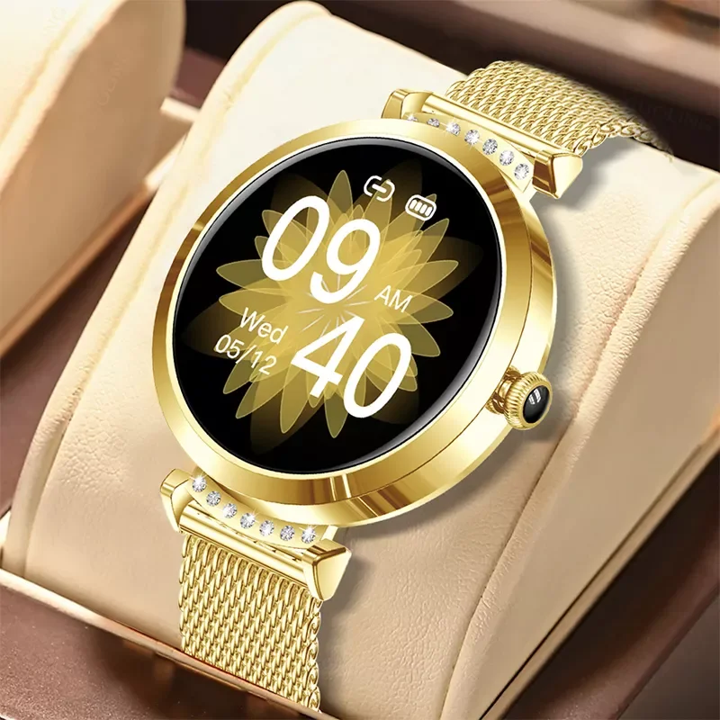 

Смарт-часы женские с пульсометром и фитнес-трекером