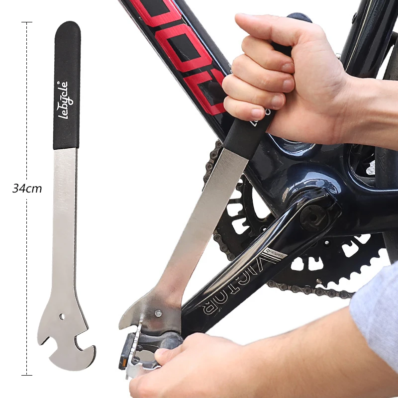 Bicycle Pedal Wrench Extra Long Handle Sturdy Durable Cycling Spanner Install Repair for MTB Road Bike |