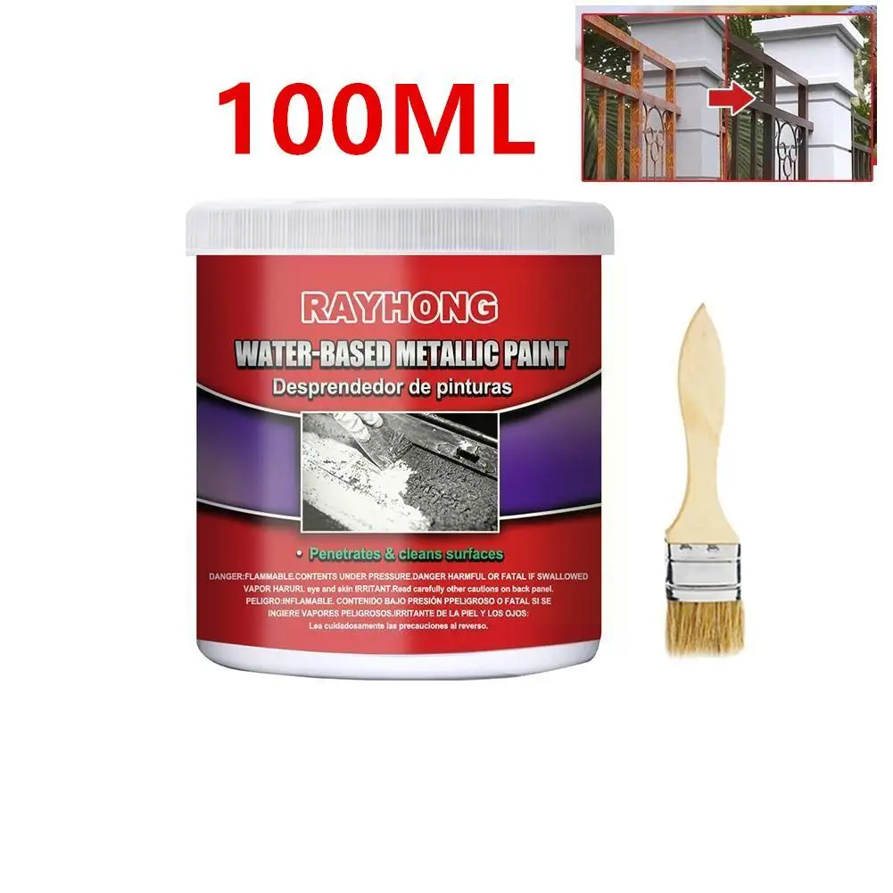 100 г Преобразователь ржавчины на водной основе для автомобиля, грунтовка для шасси, железная металлическая поверхность, Чистый Ремонт, защита от ржавчины, средство для удаления ржавчины, Derus K2K7