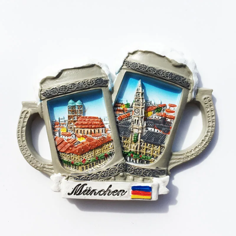 Трехмерная креативная кружка для пива фото путешествия памятная Декорация |