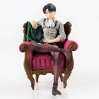 13 см крутая игрушка Figur мини-аниме игрушка Figur атака на Титанов Леви Аккермана Solider Levi кресло для сна Ver. Экшн-фигурка из ПВХ