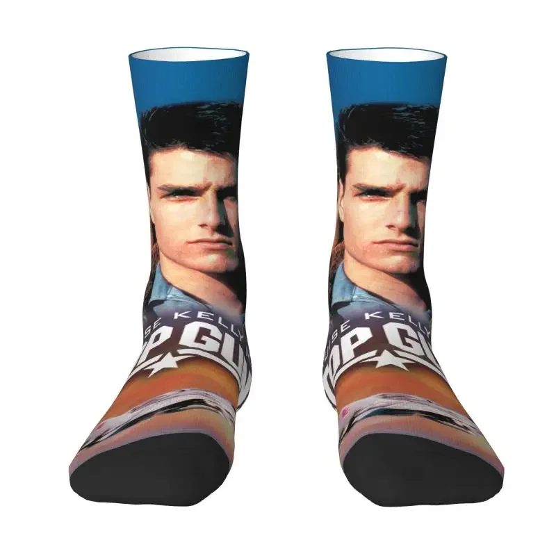 

Top Gun Maverick Dress Socks Men's Women's Warm Fashion American Action Tom Cruise Movie Crew Socks