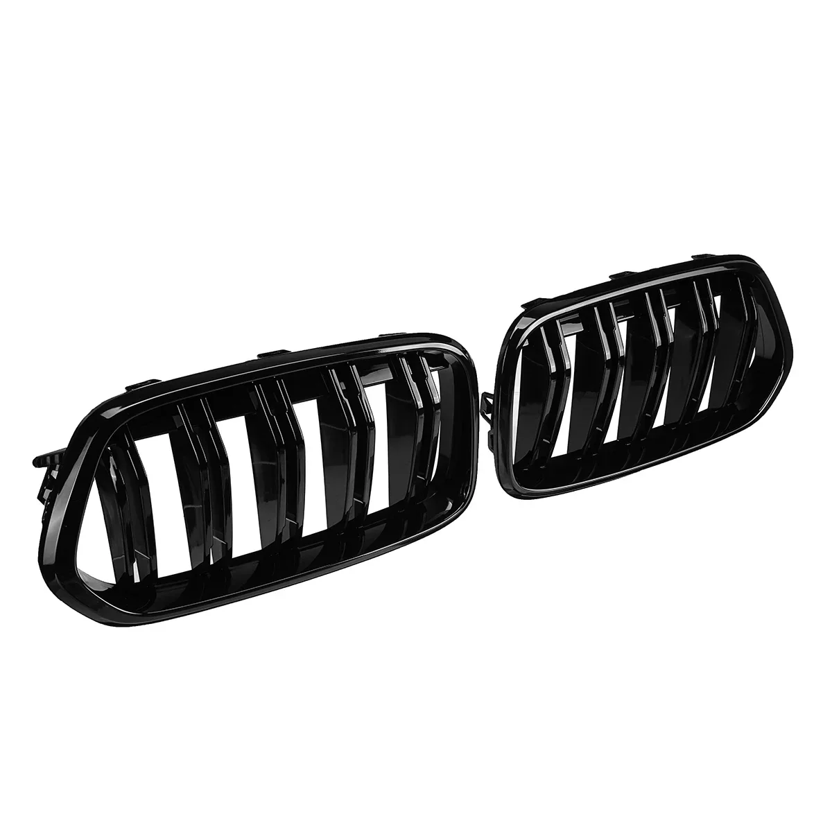 Двойной одинарный передний бампер решетка радиатора с двойной линией почки для