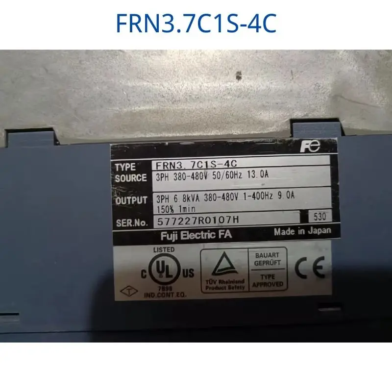 

Используется стандартный преобразователь частоты 3,7 кВт, проверка работоспособности в целости