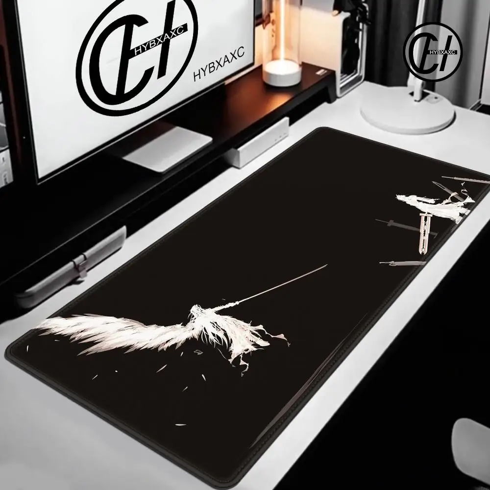 F-Final Fantasy Mouse Pad Gamer XL Large New Mousepad XXL keyboard pad Desk Mats Office Carpet Soft Computer Desktop