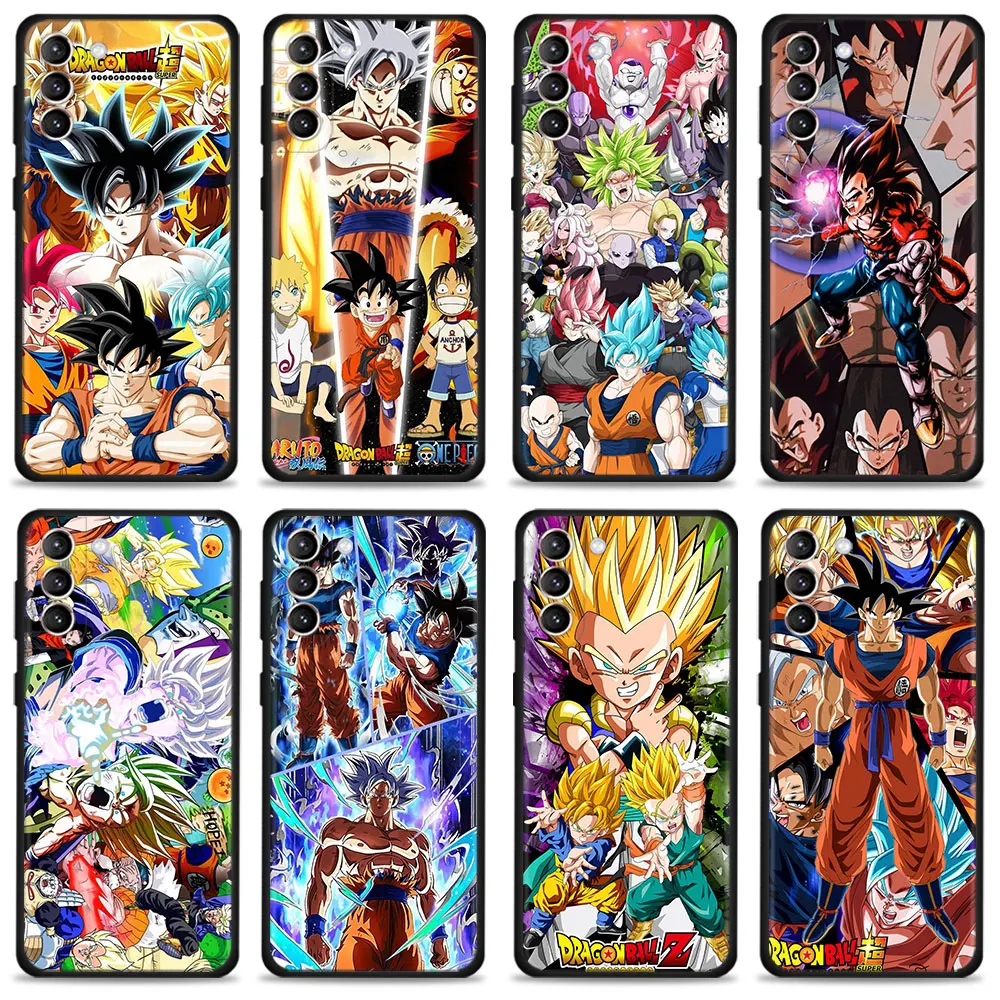 

Dragon Ball Manga Goku Capinha Case for Samsung Galaxy S20 FE S22 S21 Ultra S10 S9 S8 Plus S10e 5G Note 20 10 Coque Cover