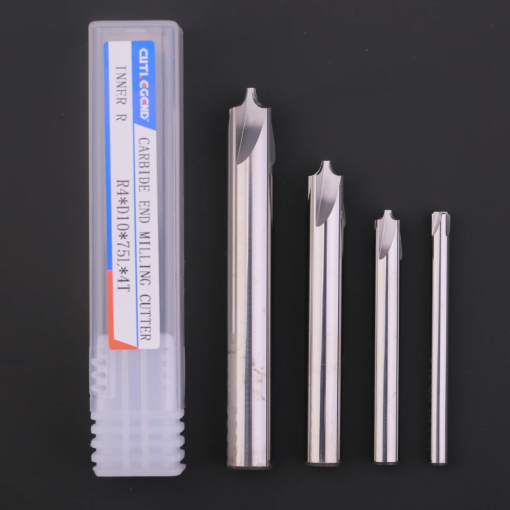 CUTLEGEND HRC60 Фреза для закругления радиусов R0.5 R1 R1.5 R2 R3 R4 R5 R7 снятия фаски снаружи R vende