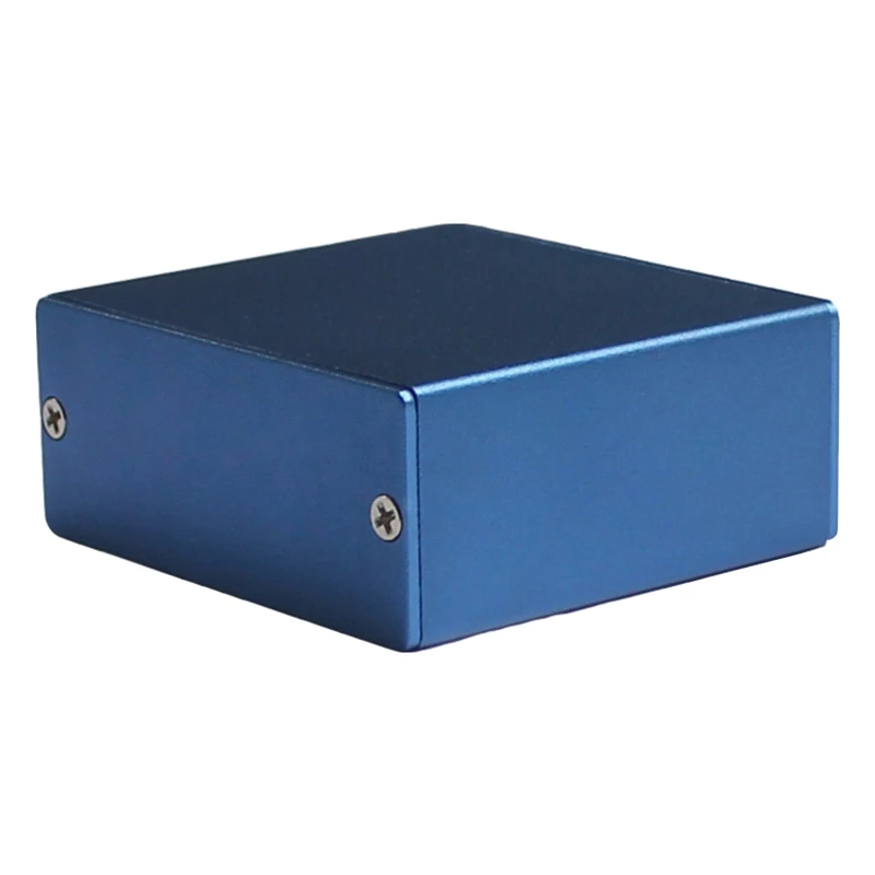 

Aluminum Enclosure Electronic Project Box Case Sand Blast with 4 Fixed Hole for audio Amplifier, DIY 1.97x2.28x0.94"