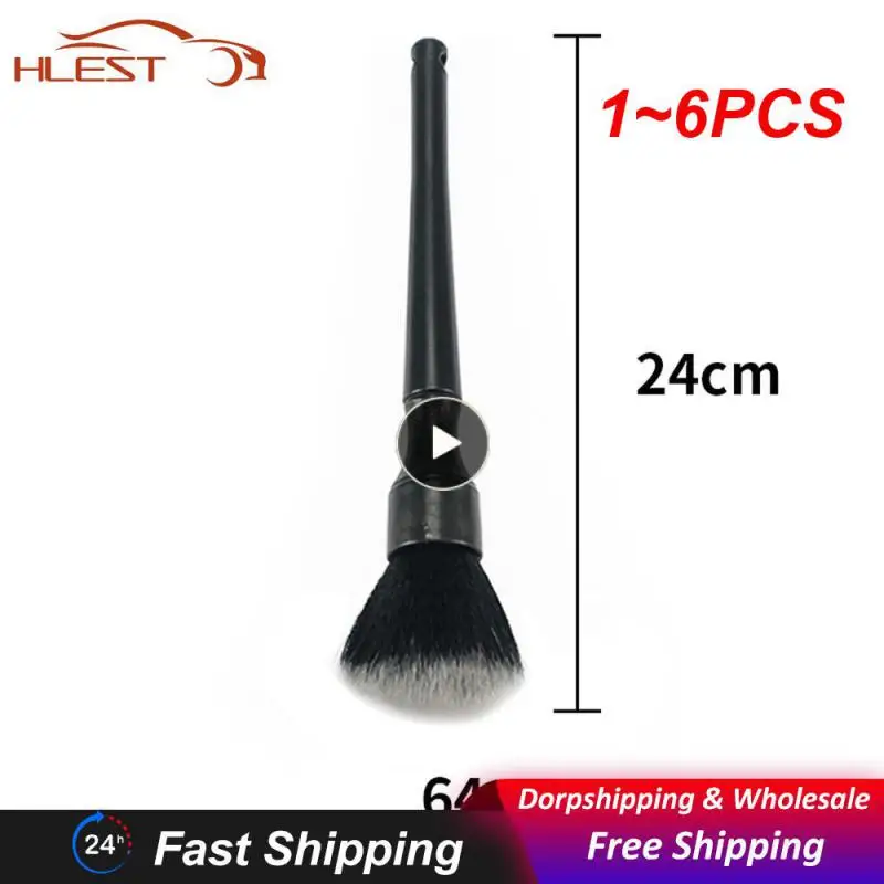 

1~6PCS Car Detailing Brush Auto Wash Accessories Car Cleaning Tools Car Detailing Kit Vehicle Interior Air Conditioner Supplies