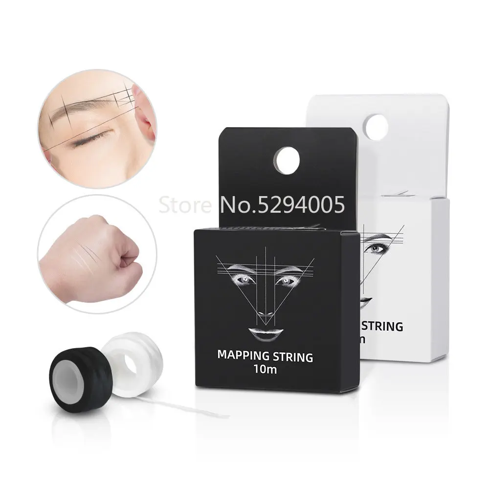 

Mapping pre-ink string for Microblading eyebow Make Up Dyeing Liners Thread Semi Permanent Positioning Eyebrow Measuring Tool