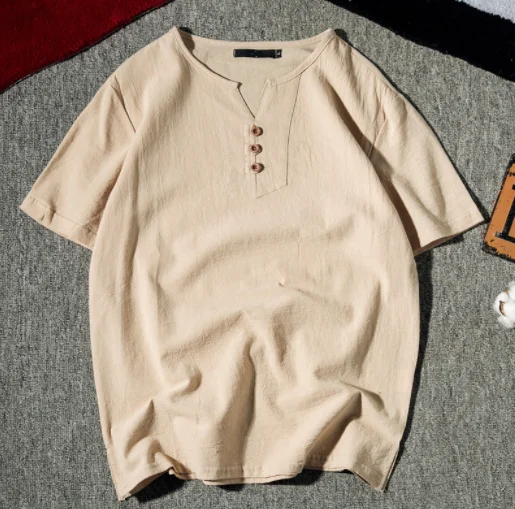 

Men's fashion casual short sleeve T-shirt 3258