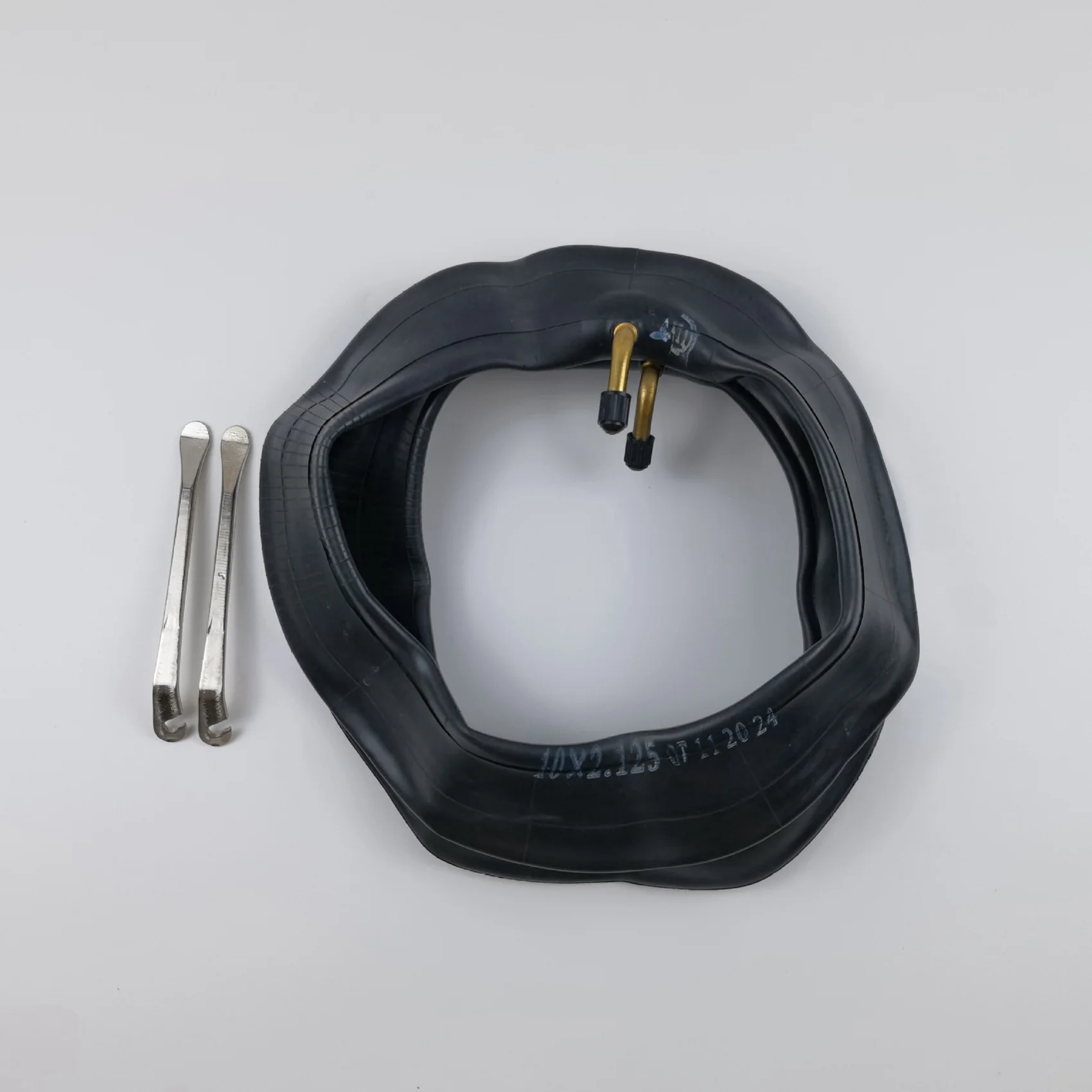 2 шт. 10x2 125 10 дюймов угол насадки 45 внутренняя трубка для электрического скутера