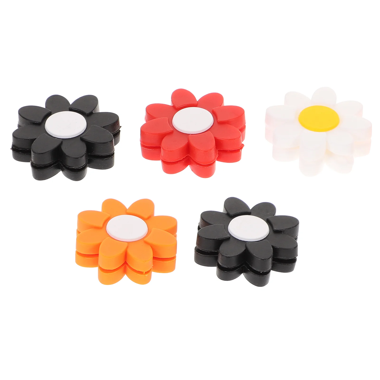 

5Pcs Cartoon Petal Shocking Absorber Tennis Racket Shocking Absorber for Sports