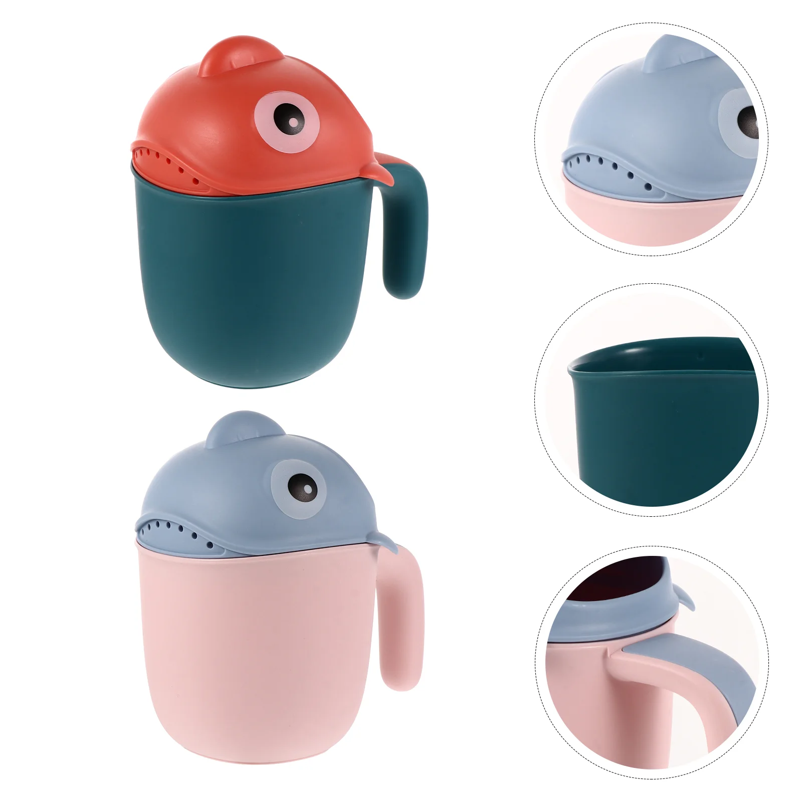 2 шт. чашка для шампуня детская ложка воды ванны совок мытья волос маленьких детей