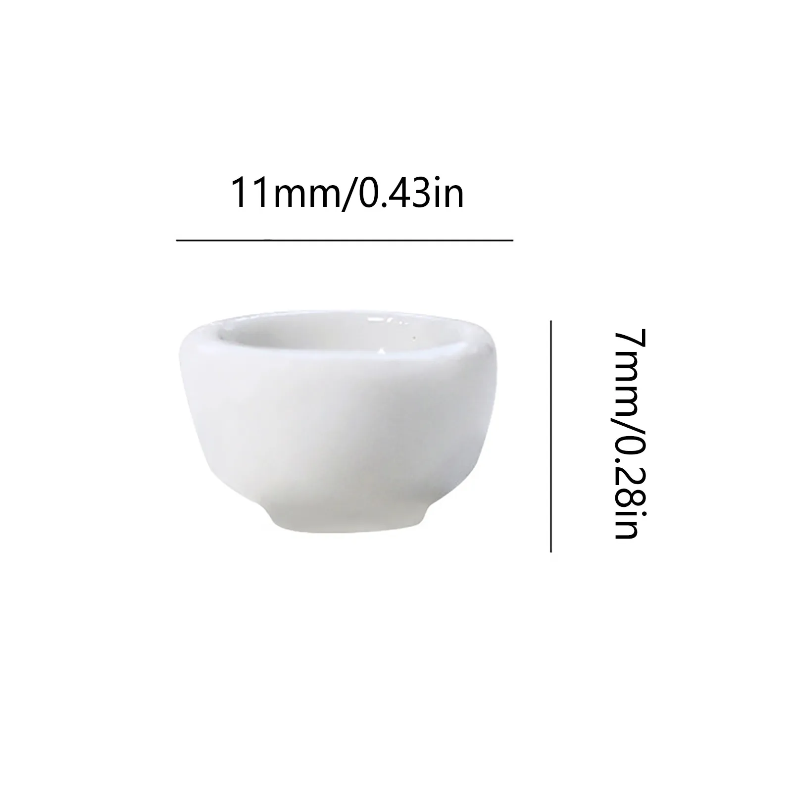 Ketchup Rose 1:12 /1:6 Dollhouse Miniature Scene Model Ceramic Cup Set Pretend Play Toy