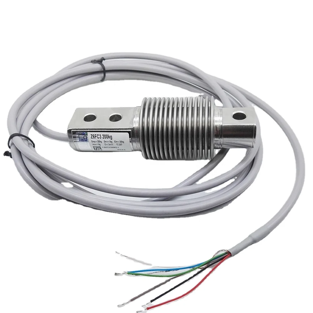 

Germany HBM Z6FC3 Bellow Shear Beam Load Cell Z6FC3 20kg 50kg 100kg 200kg