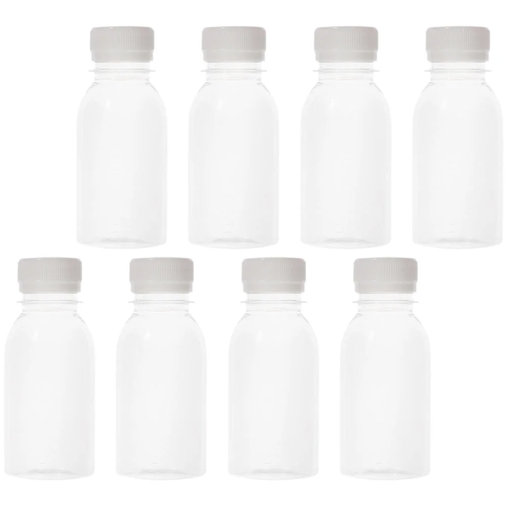 

8Pcs Bulk Empty Empty Water Bottles Small Plastic Bottles Smoothie Bottles Reusable for Outdoor