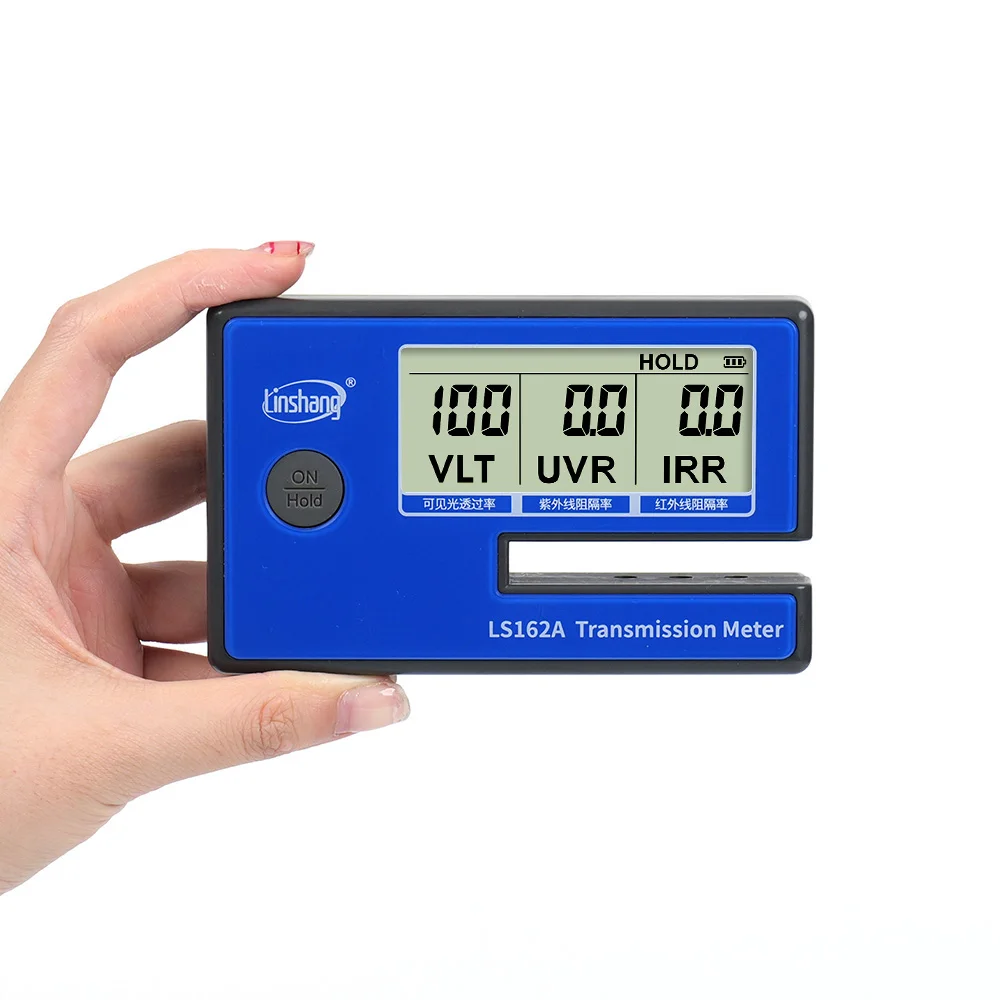 Фото LS162 LS162A Измеритель солнечной передачи Портативный измеритель оттенка окон Vlt Измеритель пропускания солнечной пленки Тестер оттенка окон пленки №1