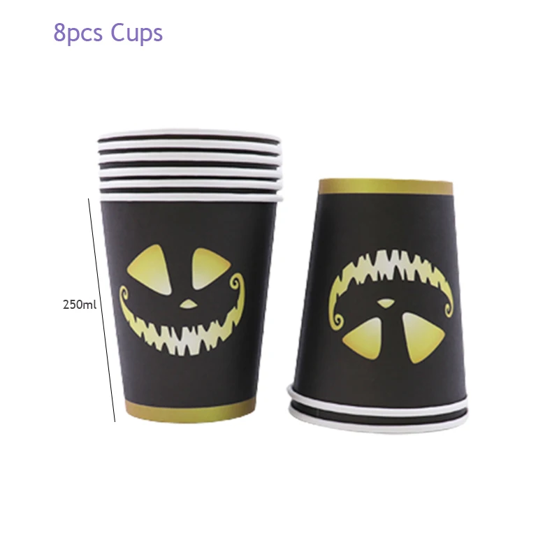 

Одноразовая посуда для Хэллоуина