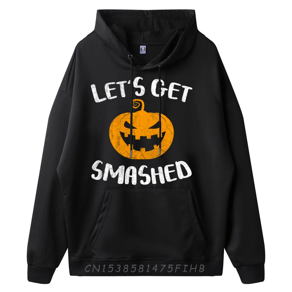 Мужская толстовка Let's Get Smashed Pumpkin из полиэстера