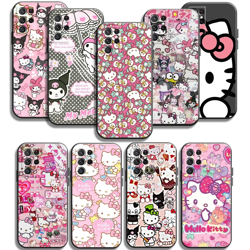 

Hello Kitty 2022 Phone Cases For Samsung Galaxy A31 A32 A51 A71 A52 A72 4G 5G A11 A21S A20 A22 4G Funda Soft TPU Back Cover
