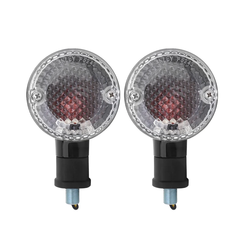 Мотоциклетный поворотник в стиле ретро, цилиндрическая световая лампа, лампочка для Кафе Racer Blinker для Yamaha Bolt XV950 R/C Spec 2014-2018 2017