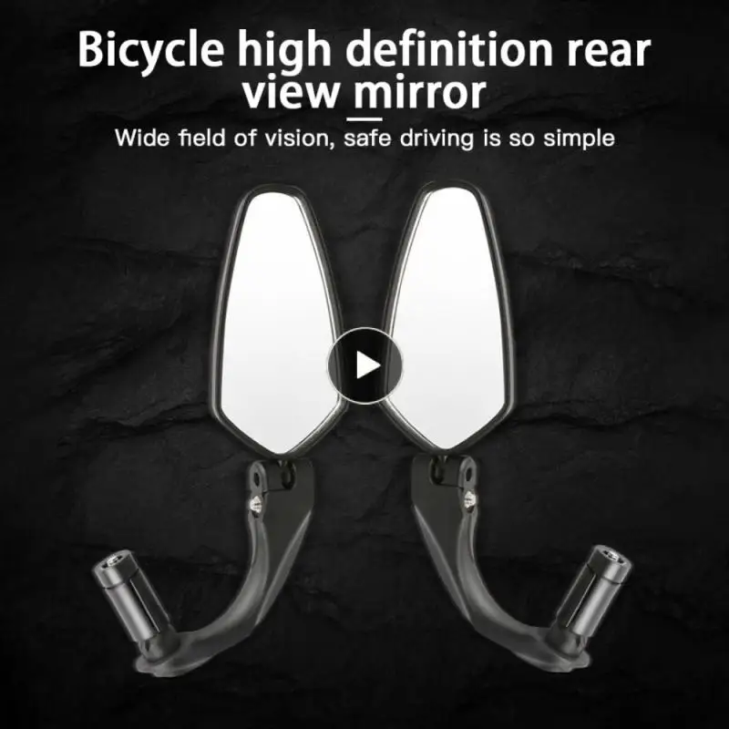 

Bike Cycling Wide Range Back Sight Reflector Adjustable Aaluminum Alloy Waterproof Left Right Mirror Bicycle Rear View Mirror