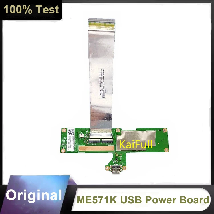 Для ASUS Google Nexus 7 2nd Gen 2013 ME571K USB Power Board Зарядное устройство с кабелем K008 K009 60NK0080-SU1 14010-00330800 on.