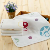 gauze small square scarf saliva towel cotton edging childrens saliva towel towel towel small tower handkerchief square towel