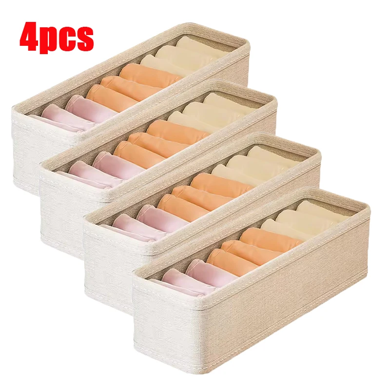1/2/4 шт., органайзеры для хранения ящиков для гардероба, ящик для хранения одежды, ящик для хранения футболок, джинсов, нижнего белья, брюк, органайзер, коробка