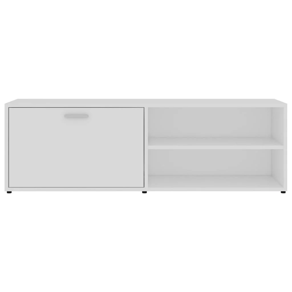 

White TV cabinet 120x34x37 cm agglomerated