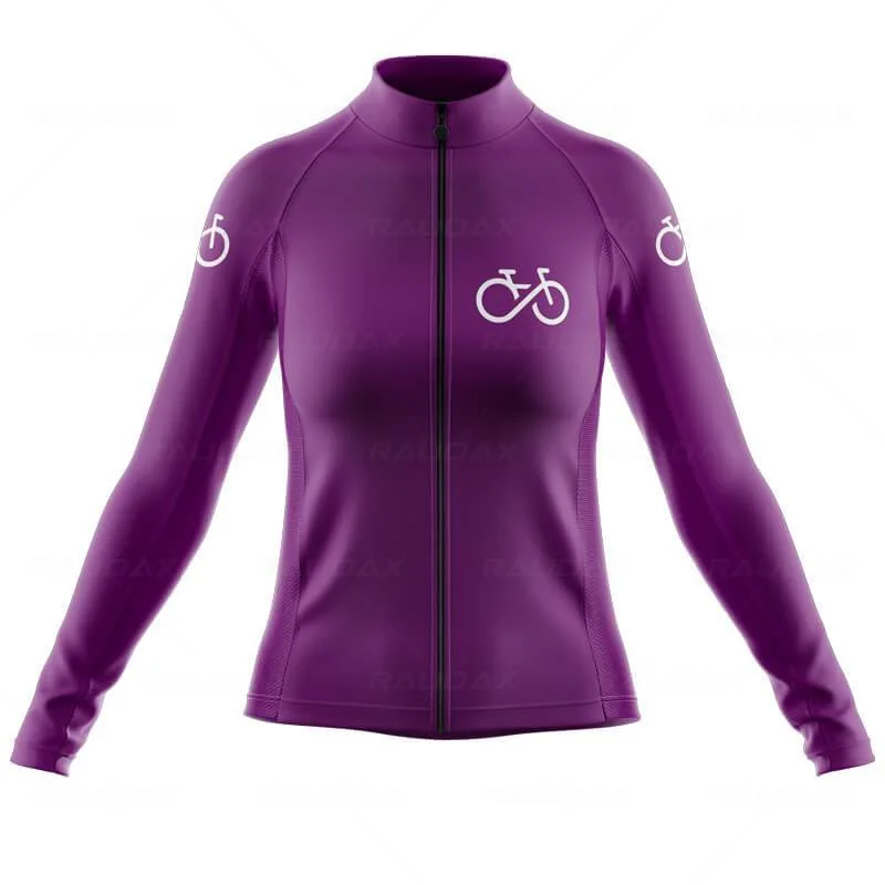 

2024 Womens Long Sleeves Cycling Jersey Mtb Cycling Clothing Breathable Bicycle Maillot Ropa Ciclismo Sportwear Bike Clothes