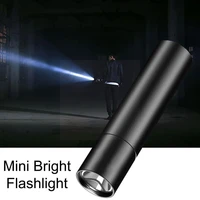 mini led flashlight usb rechargeable have built in cob torch flashlight portable waterproof hunting mini led battery outdoo c3c3