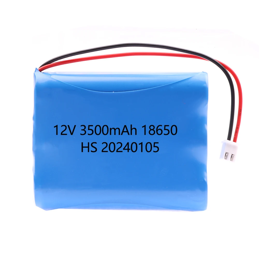 12V 18650 3500mAh lithium-ion Battery pack Monitor CCTV Camera battery 12.6 V high capacity upgarde 2600mah 3000mah
