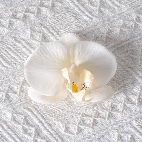 Pendant DIY Jewelry Making Craft Simulated Flower Handmade Accessories Hairpin Butterfly Orchid Flower Decoration Headdress DIY
