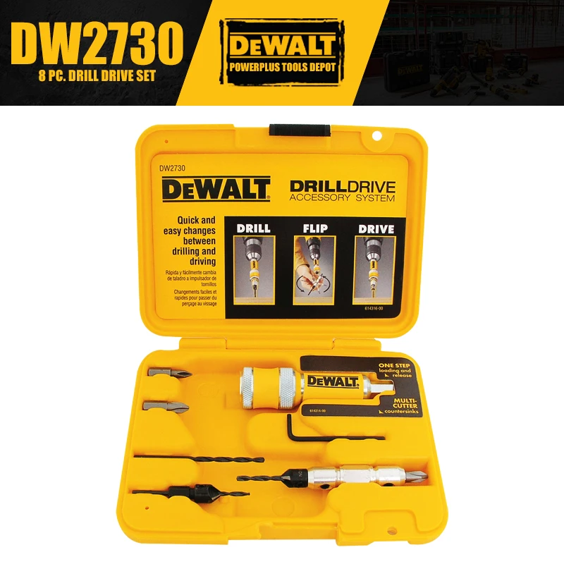 

DEWALT DW2730 набор приводов для дрели
