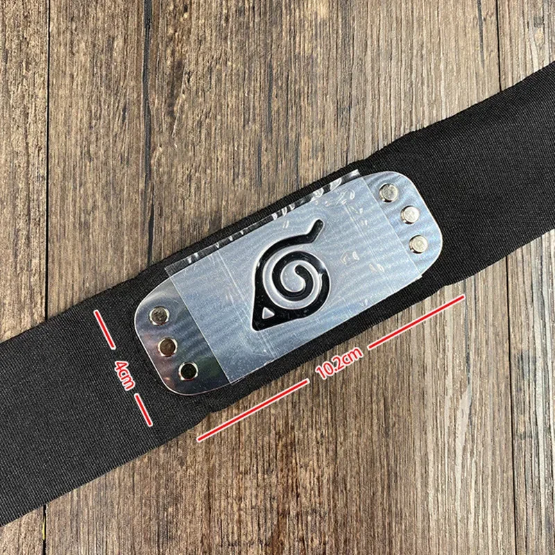 Anime Costume Naruto Headband Kakashi Orochimaru Jiraiya Yakushi Kabuto Forehead Belt Figurines Boys Cosplay Prop Party (art.: 3920ca5d57ff8) - 3920ca5d57ff8