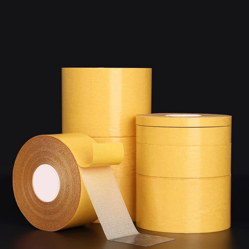 

1Roll 20M Double Sided Tape Mesh High Viscosity Transparent Double Sided Grid Tape Glass Grid Fiber Adhesive Tape