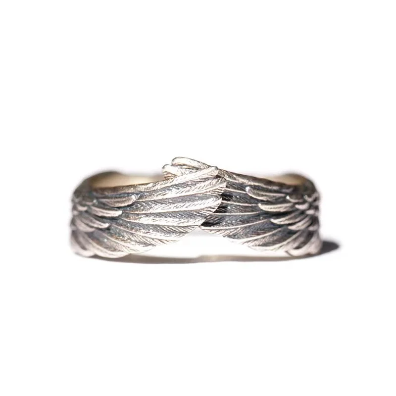 

Original design angel couple men and women pair ring