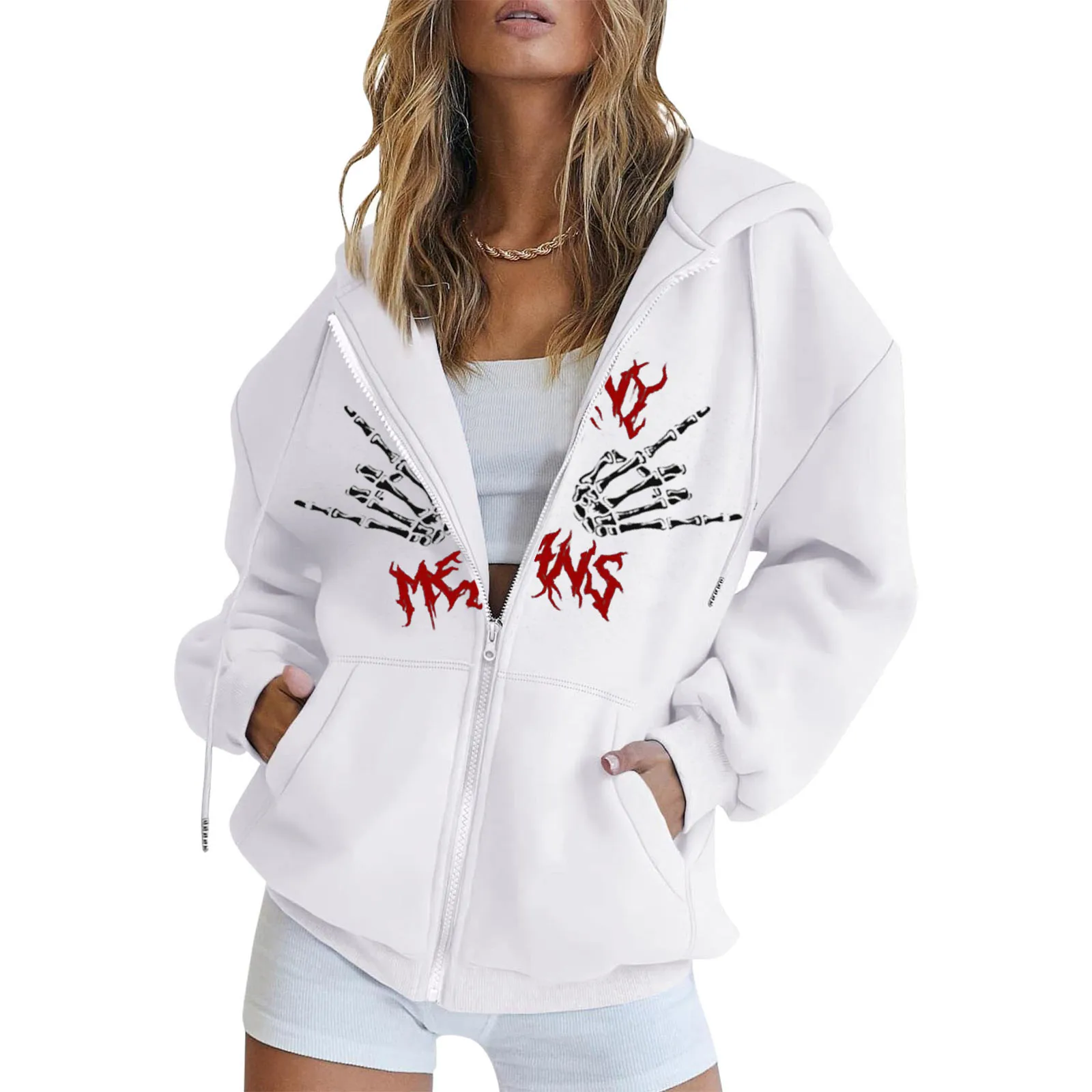 Рисунок 4 - Женская толстовка в стиле хип-хоп Y2k