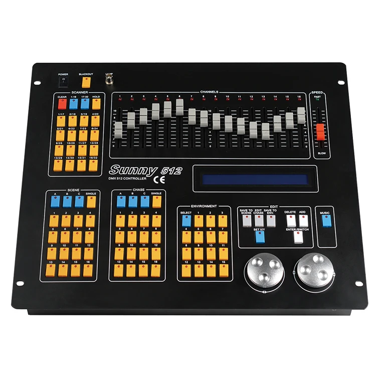 

Stage light sunny 512 dmx light controller / dj controller