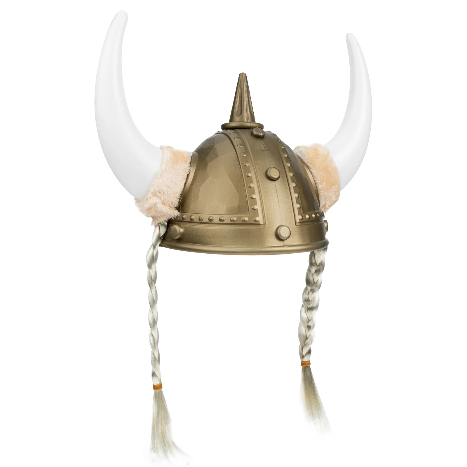 

Viking Horn Hat Ornament Masquerade Decor Plastic Dance Performance Prop Cosplay Ox Festival Party Accessory Costume