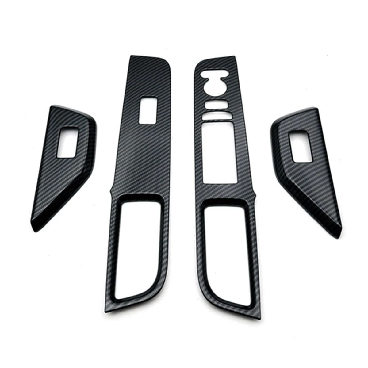 

For Honda STEPWGN RP Series 2023 Car Carbon Fiber Window Glass Lift Button Switch Cover Trim Door Armrest Panel RHD