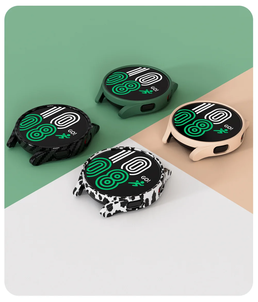 Чехол для Samsung Galaxy Watch 4 чехол 40 мм 44 аксессуары универсальный защитный бампер из