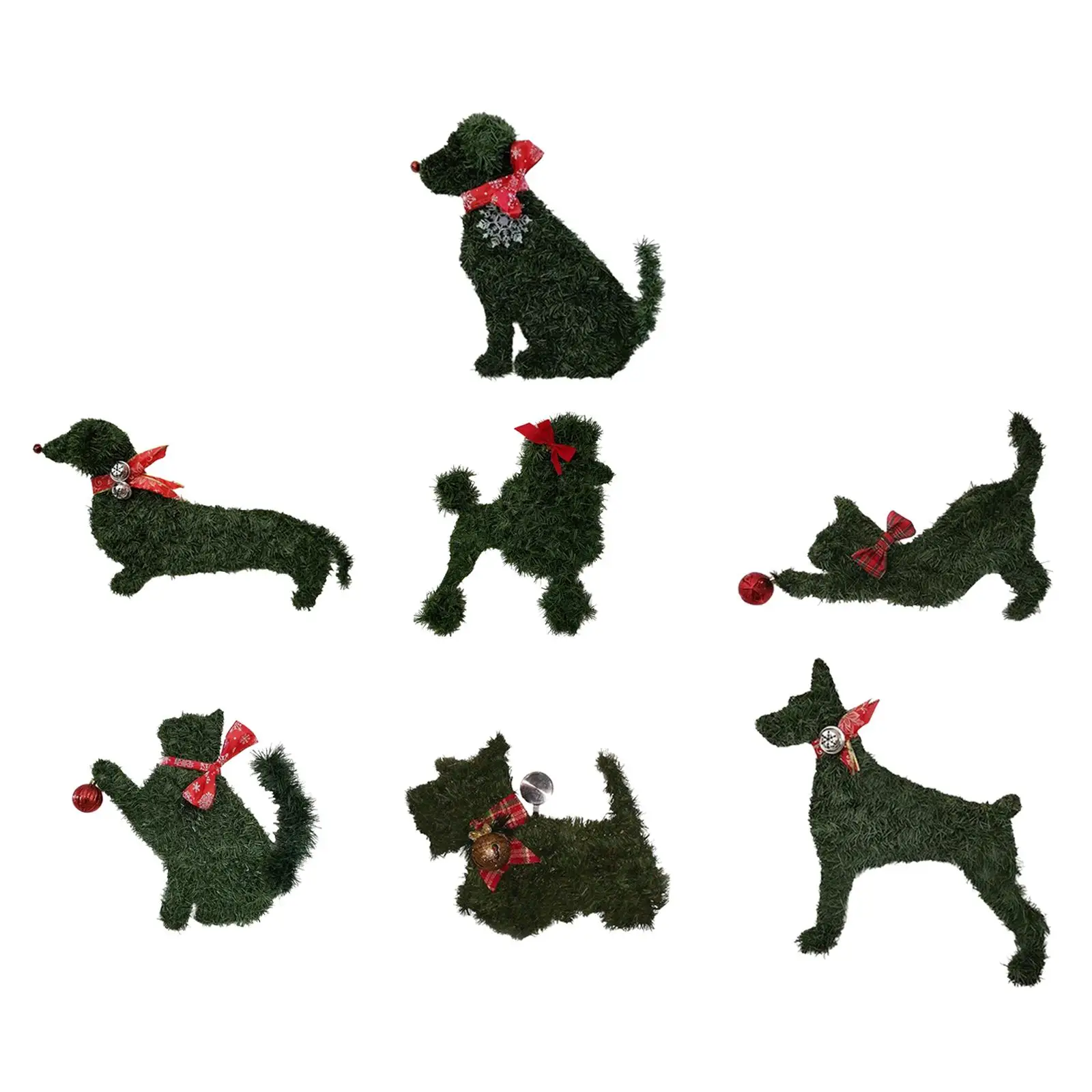 

Hanging Animal Garland Decorative Reusable Natural Plastic Mounting Figurine Ornaments Decors for Front Door Farmhouse Windows